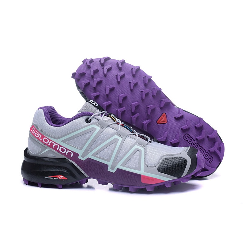 Salomon Speed Cross 4 Outdoor Women'S Hiking Shoes Strong Grip Professional Cushioning Cross-Country Mountaineering Shoes