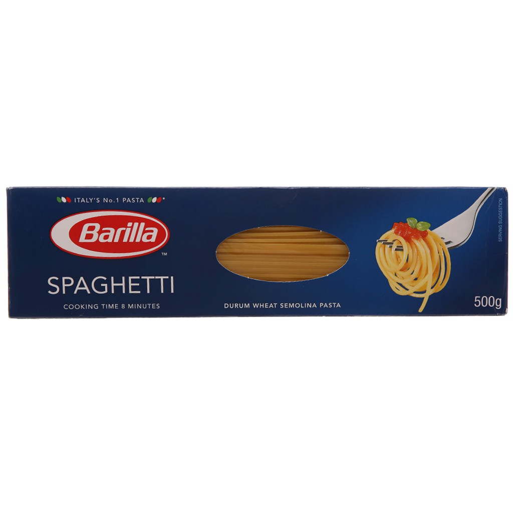 Mì Spaghetti Barilla 163299 hộp 500g