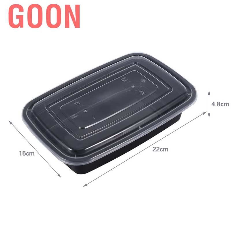 GOON Set 10 Hộp Đựng Thức Ăn Có Nắp Đậy Tiện Dụng