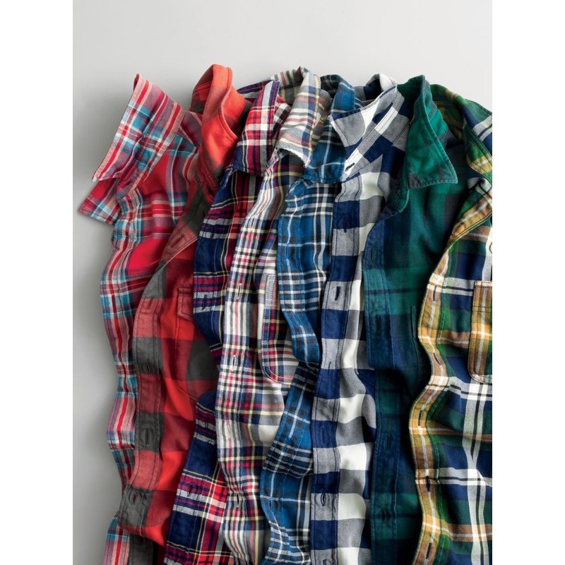 Áo Sơ mi flannel caro 2hand, Áo Sơ Mi Ca rô - Sơ mi Caro chọn Size, chọn Màu | BigBuy360 - bigbuy360.vn