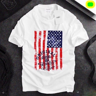Áo Thun Tay Ngắn Nam Cờ Mỹ USA DENIM Cực Chất AT30 (Ảnh thật)