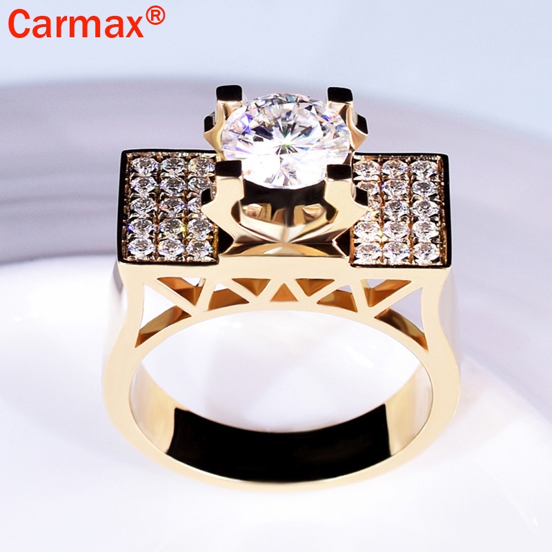 Nhẫn Nam Họa Tiết Moissanite Độc Đáo