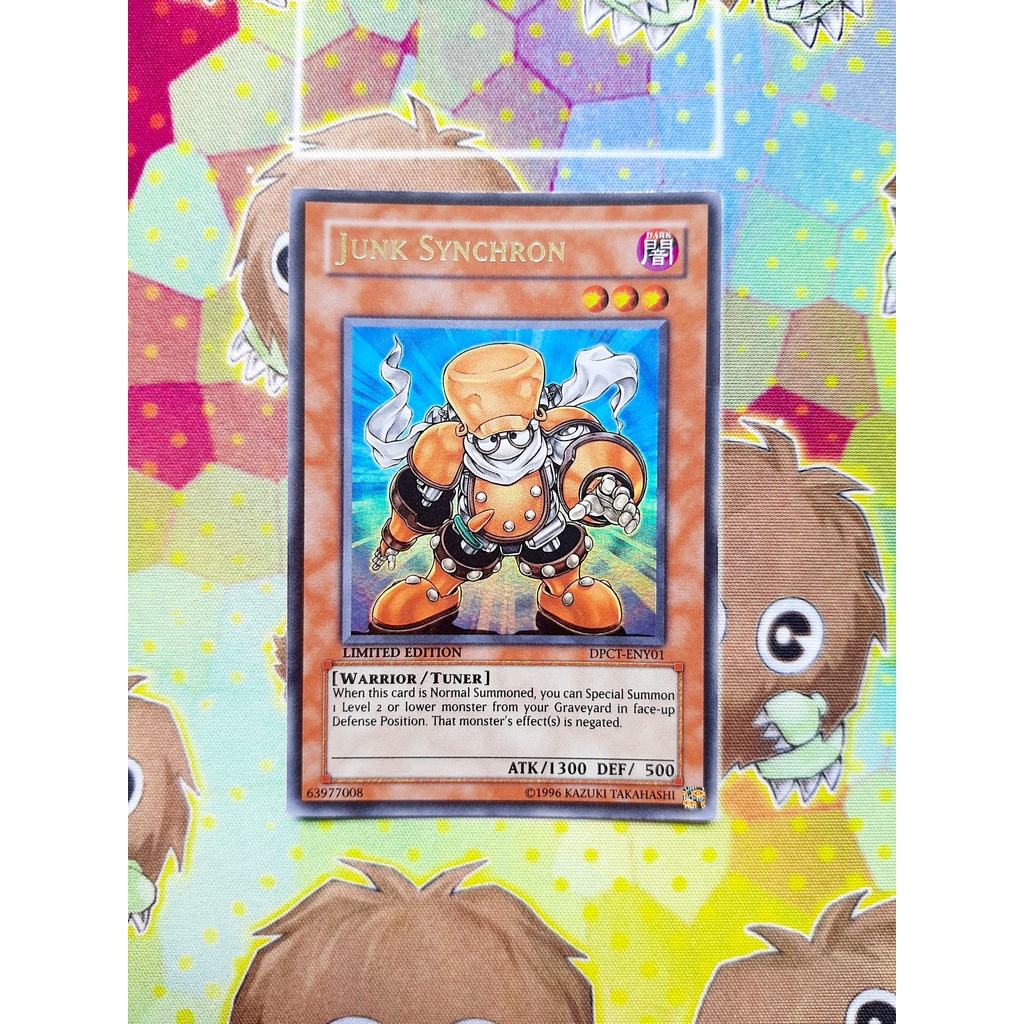 Thẻ Bài Mint90 Yugioh Monster Junk Synchron - DPCT-ENY01 - Ultra Rare