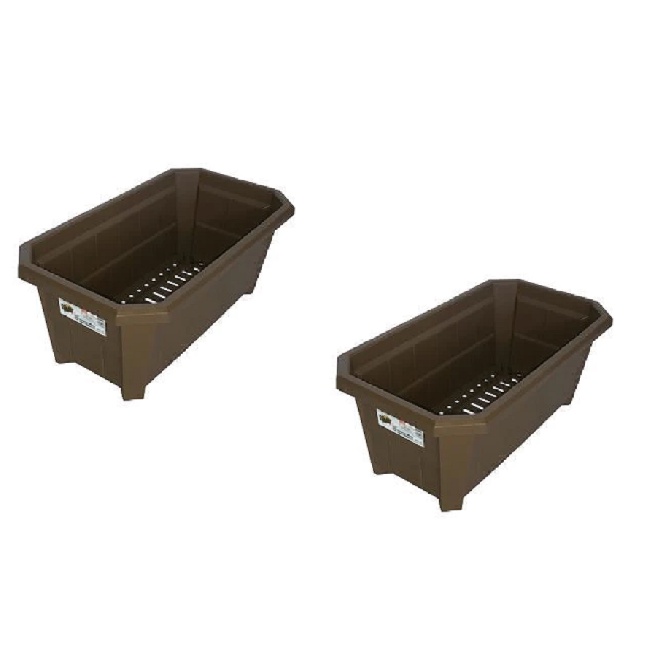 Daiso Chậu nhựa trồng cây Oak No.200 34.7× 19.2×13.8cm