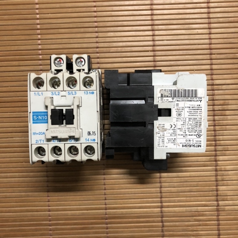 Khởi động từ, Contactor ST-10A Mítubishi coil 24VDC, 110V-220VAC