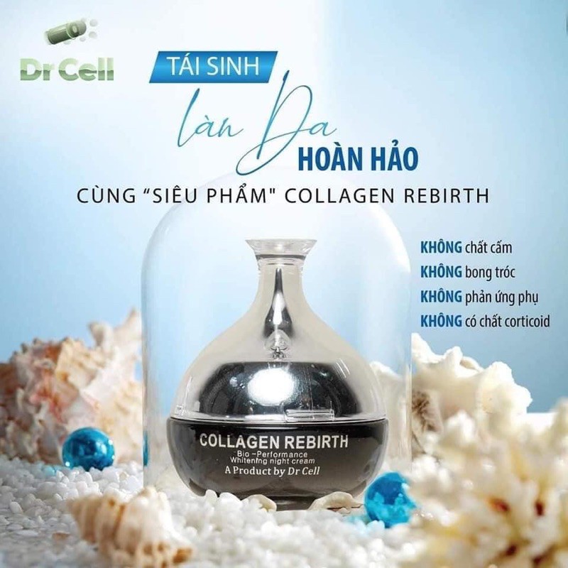 Kem Đêm Collagen Rebirth DR CELL 30g