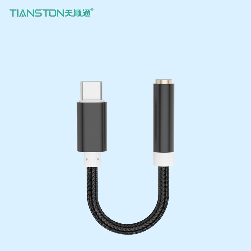 [NHSP30]Jack chuyển đổi Type-C ra AUX 3.5mm TIANSTON Type-C To AUDIO Cable🍆[SIÊU SALE]🍆Đầu chuyển type c to 3.5