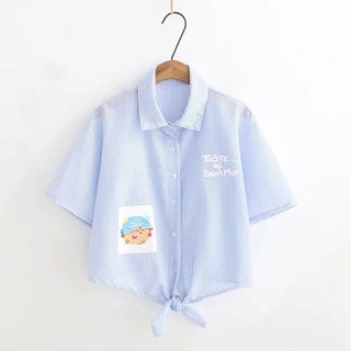 Áo Sơ Mi Nữ Croptop Summer 868