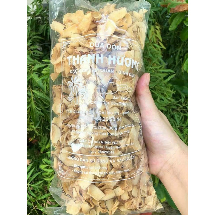 Dừa Khô Sấy Giòn 500 Gram