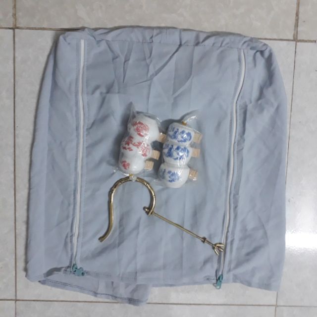 Combo Áo lồng chim + cóng sứ tai tre