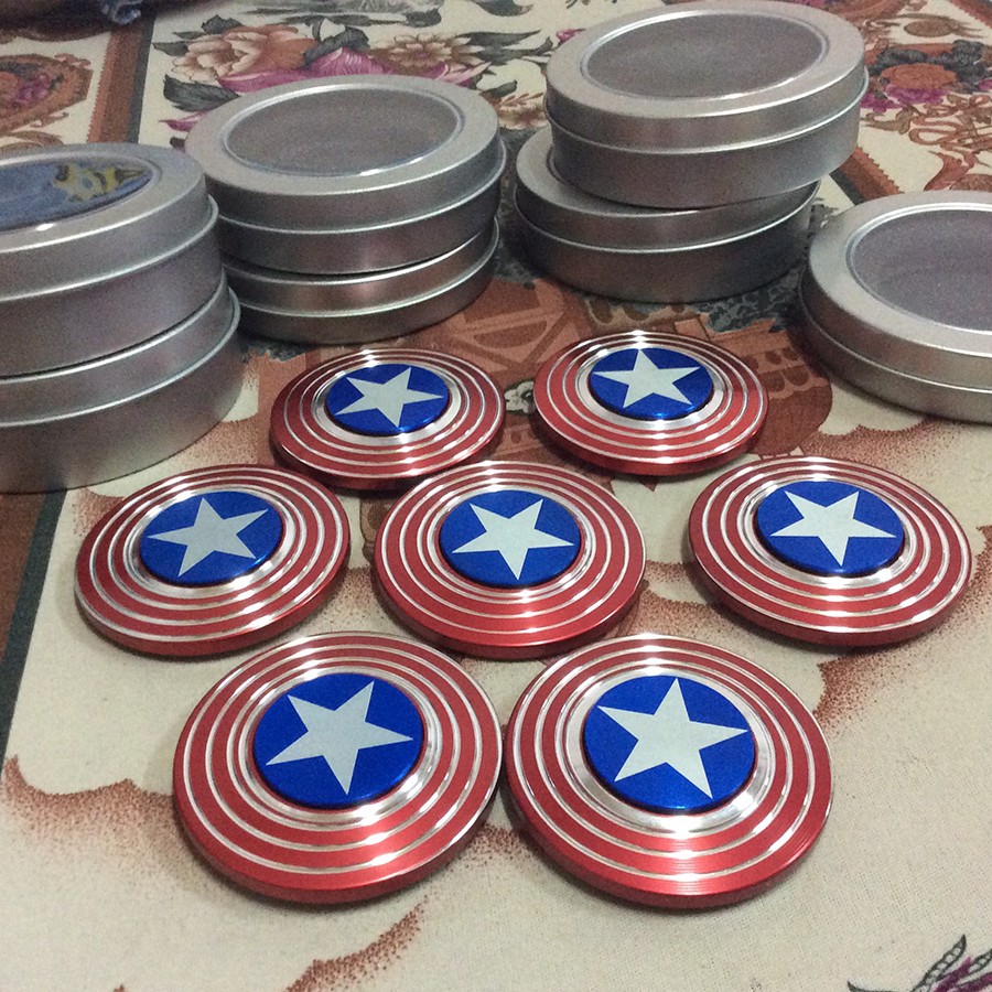Spinner Captain America giá hạt dẻ