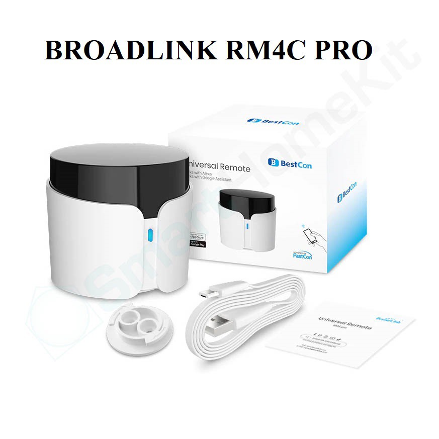 Bộ Điều Khiển Hồng Ngoại Broadlink RM4c Pro, Bộ Học Lệnh Sóng RF Broadlink (IR+RF), Điều Khiển Thiết Bị Hồng Ngoại Và RF