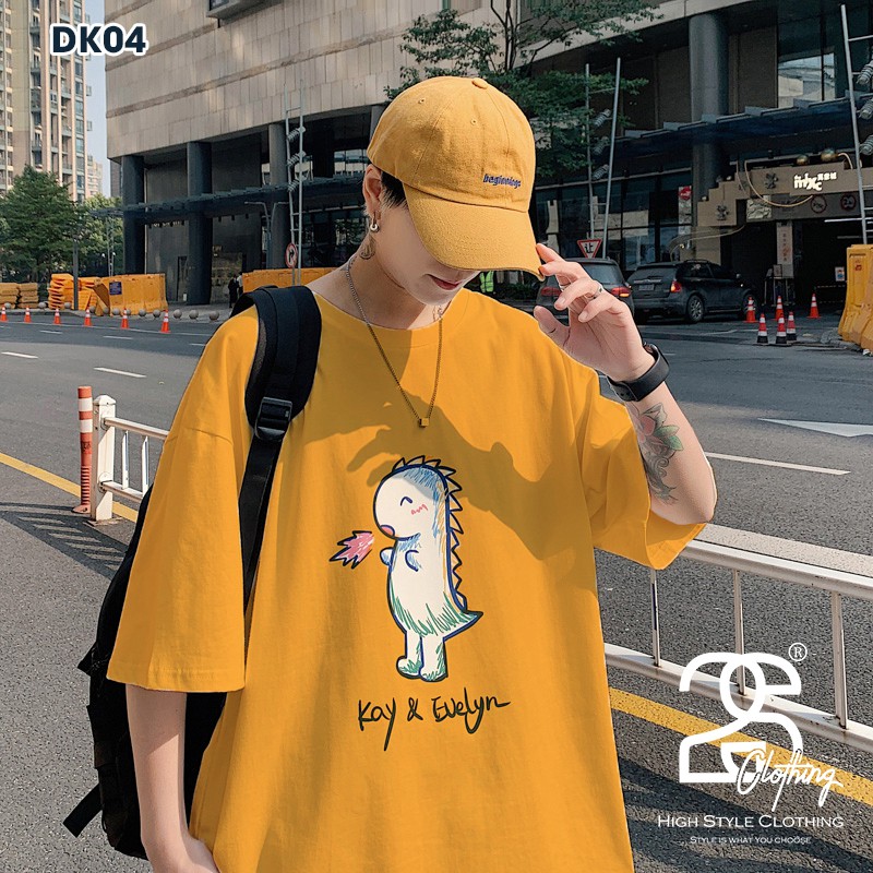 Áo Thun Unisex 2S Clothing - DK04 Form Rộng Tay Lỡ, Áo Phông Nam Nữ Freesize | BigBuy360 - bigbuy360.vn