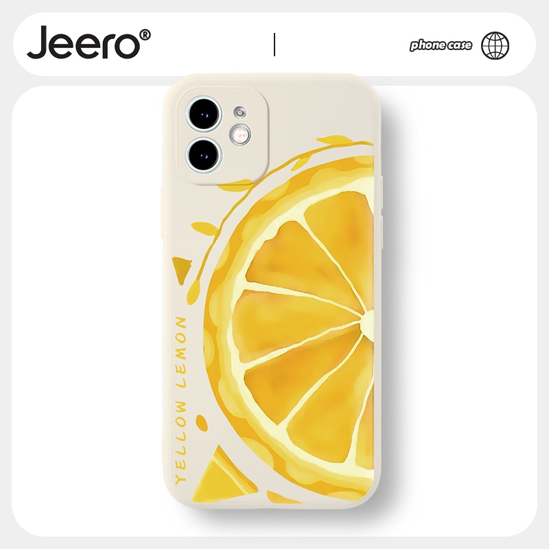 Ốp lưng JEERO hoạt hình dễ thương đẹp độc lạ cho iphone 14 13 12 11 Pro Max SE 2020 X XR XS ip 8 7 6 6S Plus kute HFF422