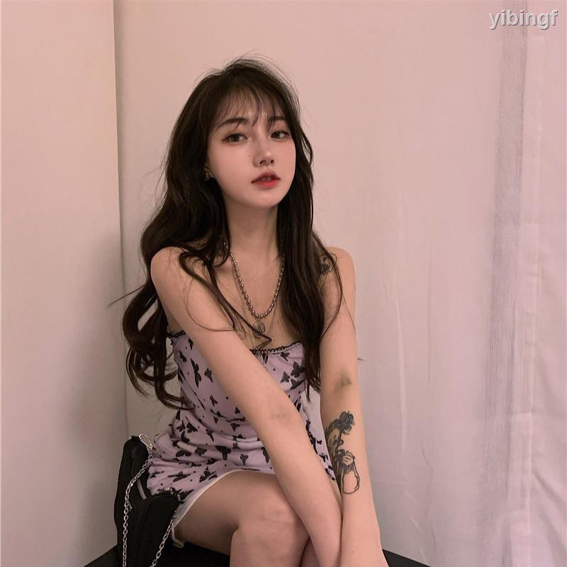 Đầm Hai Dây In Họa Tiết Xinh Xắn Kiểu Pháp Dành Cho Nữ | BigBuy360 - bigbuy360.vn