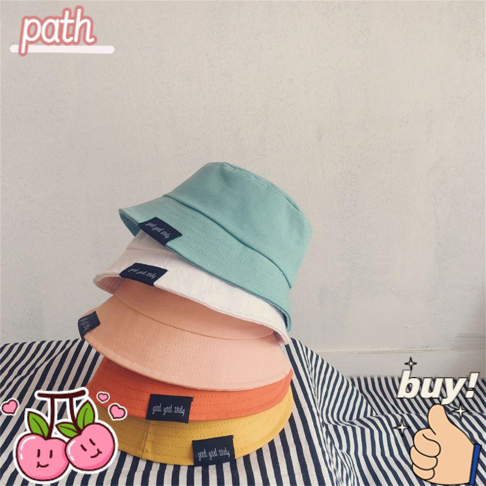 Mũ Bucket Chống Nắng Màu Kẹo Ngọt Xinh Xắn Cho Bé