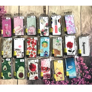 Ốp lưng iphone 5/5s/se dẻo hình 3d giả đá