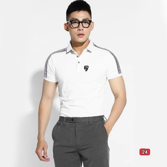 Áo thun nam tay ngắn murad_fashion, áo phông nam màu trắng thêu logo đẹp phong cách thời trang nam 2021 atn24 | BigBuy360 - bigbuy360.vn