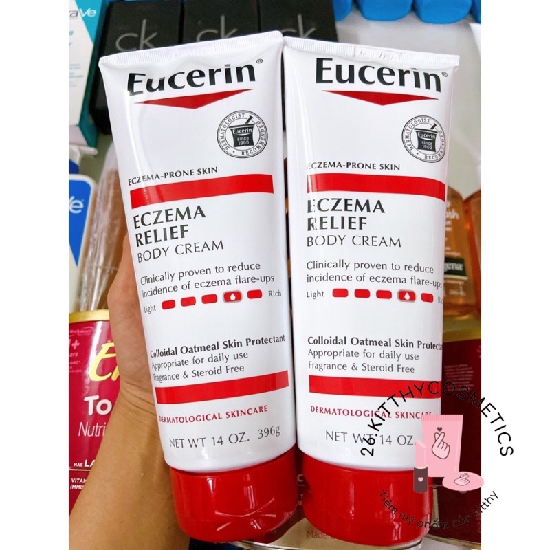 Kem dưỡng da Eucerin Eczema Body Relief