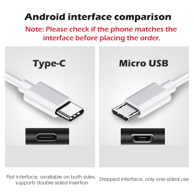 Cáp Sạc Nhanh Usb Type C 2a Cho Điện Thoại Thông Minh