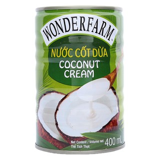 Nước cốt dừa Wonderfarm lon 400ml