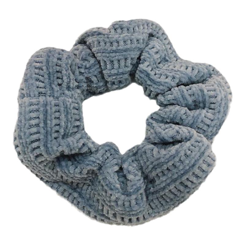 Dây buộc tóc dệt kim nhiều màu sắc ngọt ngào đơn giản dễ thương