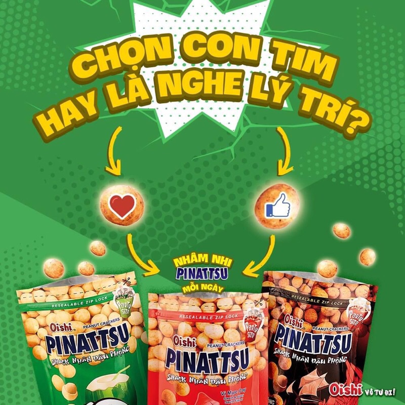Oishi Pinattsu - Đậu Phộng Không Chiên Gói 95g | BigBuy360 - bigbuy360.vn
