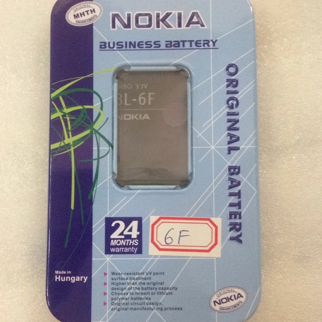 Pin Nokia BL-6F chính hãng pin xịn hộp sắt