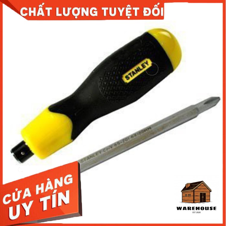 [Hàng chính hãng] Bộ Tô Vít 2 Cây Trở Đầu STANLEY 65-201 - Chính Hãng