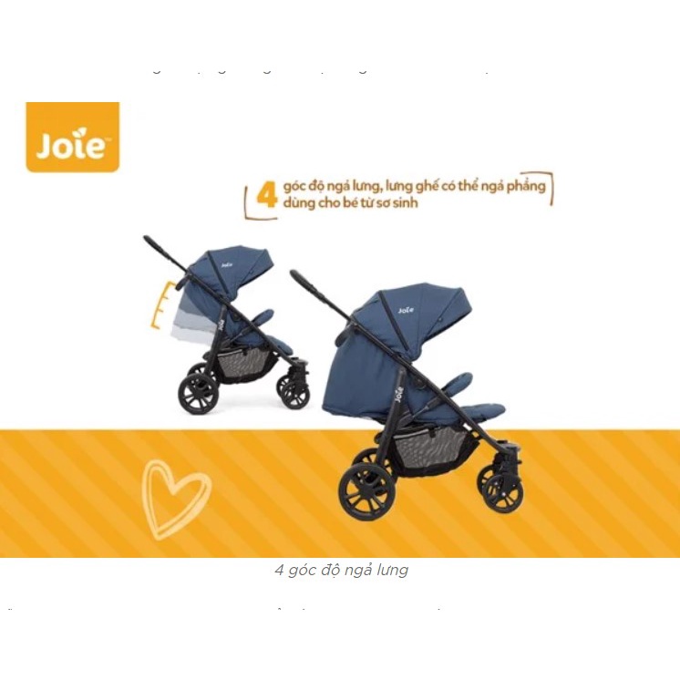 Xe đẩy cho bé sơ sinh đến 3 tuổi - JOIE LITETRAX 4 DLX