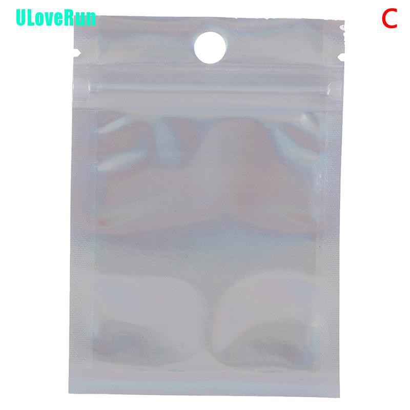 Set 10 Túi Nhôm Khóa Zip Đựng Trang Sức Đa Năng Tiện Dụng