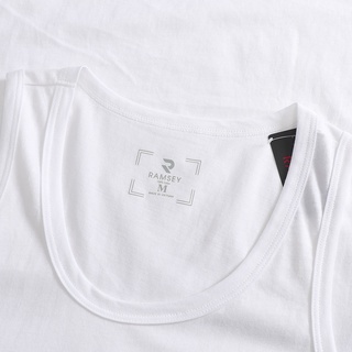 Áo ba lỗ cotton  kiểu basic Ramsey