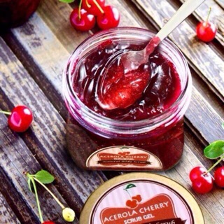 Gel tẩy tế bào chết ACEROLA CHERRY SCRUB GEL BY Little Baby- THÁI LAN
