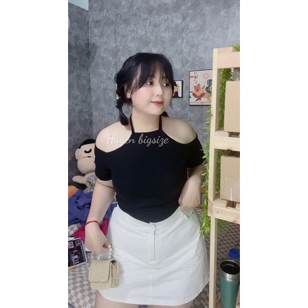 (Bigsize) Áo dây yếm ( mẫu thật của shop )