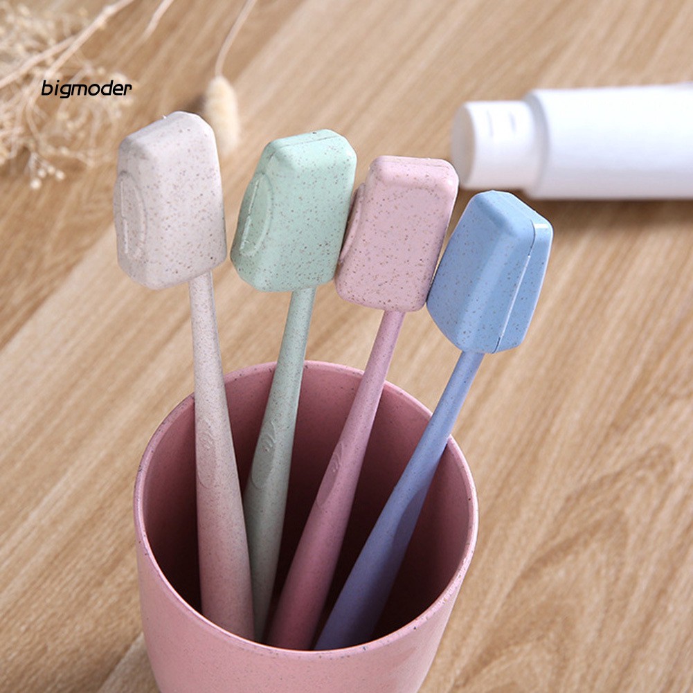 Set 4 Đầu Bọc Bàn Chải Đánh Răng Bằng Nhựa Tiện Dụng Khi Đi Du Lịch Giá