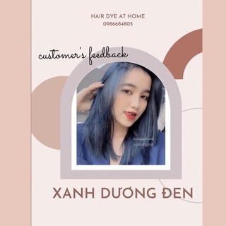Thuốc nhuộm tóc- XANH DƯƠNG ĐEN