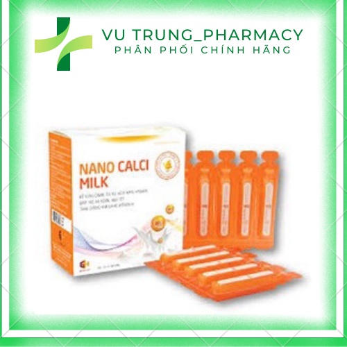 Siro Nano Calci Milk- hỗ trợ sự phát triển hệ xương, răng cho trẻ nhỏ( THỰC PHẨM CHỨC NĂNG)