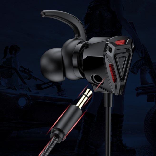 Tai nghe gaming có dây - Tai nghe có mic jack 3.5 giá rẻ dùng để chơi game nghe nhạc giải trí trên điện thoại di động