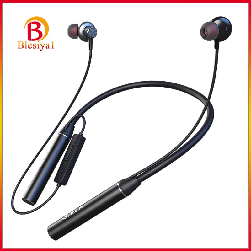 [BLESIYA1] Foldable Wireless Neckband for Workout Running Driving Outside TF Card