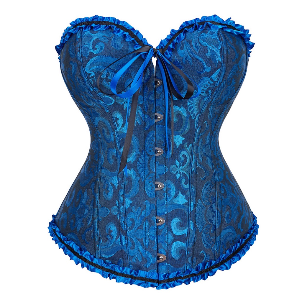 Áo corset định hình dáng nâng ngực thắt eo Floral Corset