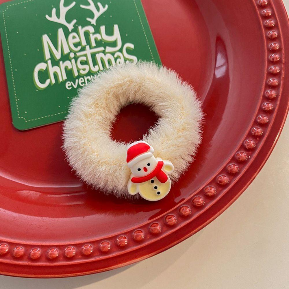 Dây Cột Tóc Phong Cách Giáng Sinh Dễ Thương Ngọt Ngào WMES15H