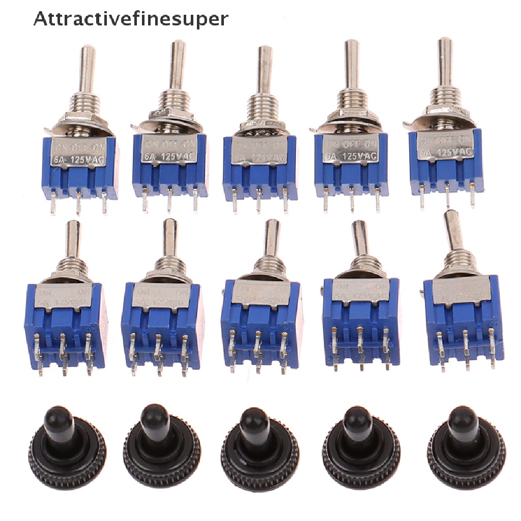 Set 5 Nút Bật / Tắt 3 / 6 Pin 2 / 3 Vị Trí MTS-102 / 103 / 202 / 203.