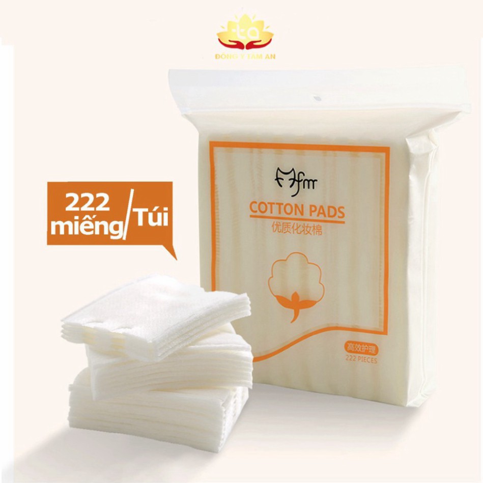 [CHÍNH HÃNG]Bông Tẩy Trang 𝑭𝒓𝒆𝒆𝒔𝒉𝒊𝒑 Bông Tẩy Trang Cotton Pads 222 miếng 3 Lớp