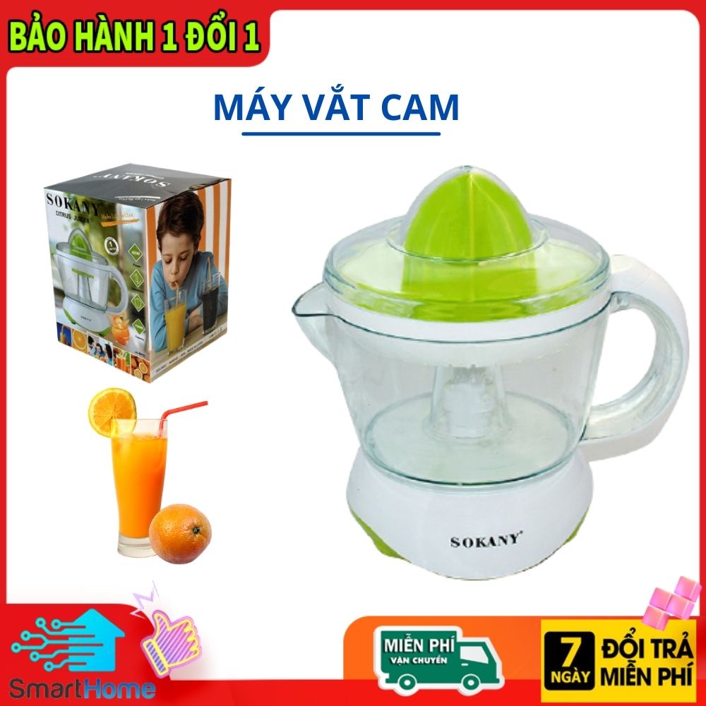 Máy Vắt Cam SOKANY - Máy Vắt Nước Cam SOKANY tự động chính hãng dung tích 700ml, Bảo hành lỗi 1 đổi 1