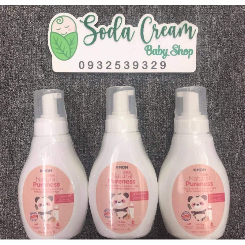 Nước rửa bình & rau quả chiết xuất thảo mộc K-Mom