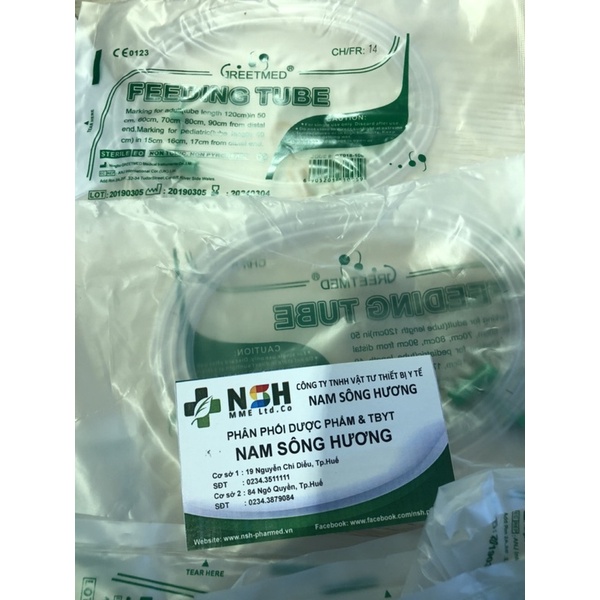 Ống Dây cho ăn có nắp dây nuôi xông ăn sonde thông xông dạ dày có nắp  các số 8fr, 12fr, 14fr, 16fr, 18fr