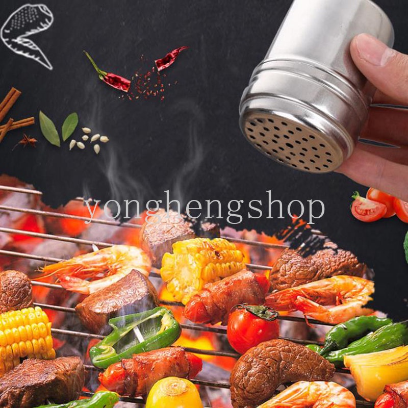 Dụng Cụ Phun Bột Cà Phê Bằng Thép Không Gỉ Kèm Nắp Đậy Tiện Dụng