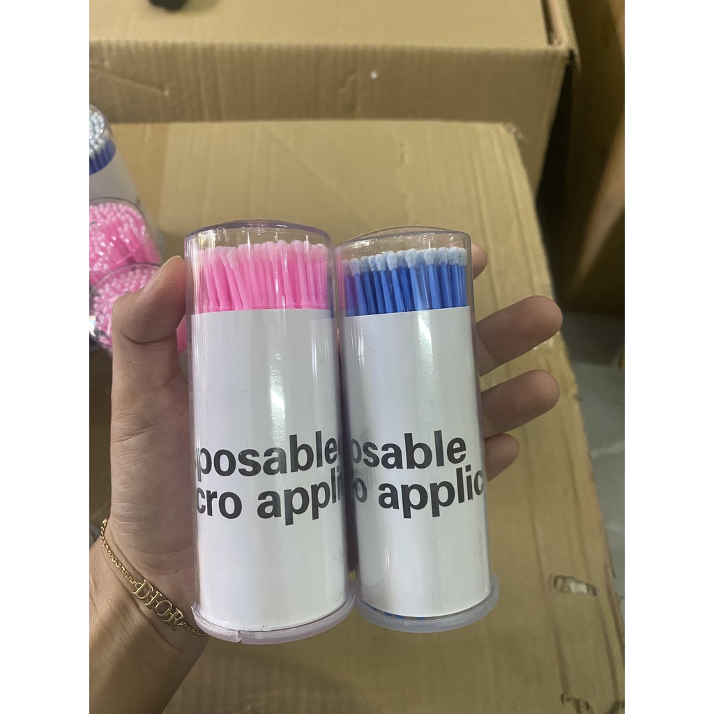 TĂM THÁO MI - GỠ MI ĐẦU NHỎ HŨ 100 CÂY - DỤNG CỤ NỐI MI