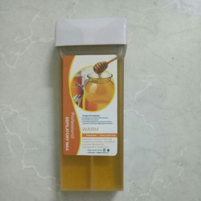 COMBO SÁP WAX LÔNG MẬT ONG depilatory wax VÀ GIẤY WAX LÔNG | BigBuy360 - bigbuy360.vn