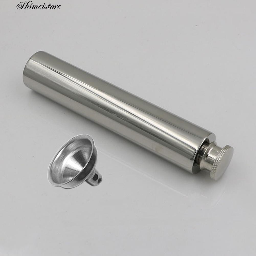 Bình đựng rượu mini bằng thép không gỉ dung tích 2 oz kèm phụ kiện